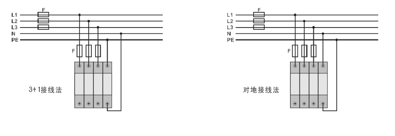 鈞和電子浪涌保護器接線圖