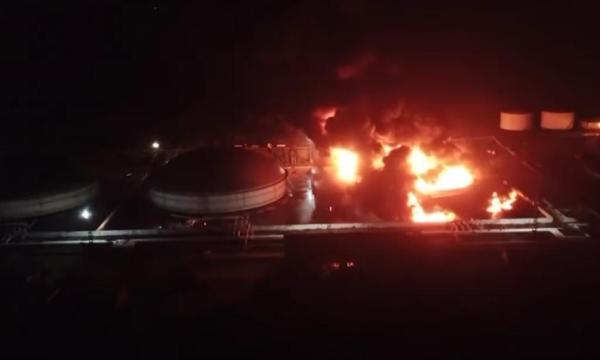鈞和電子分享古巴一石油儲備基地遭雷擊起火